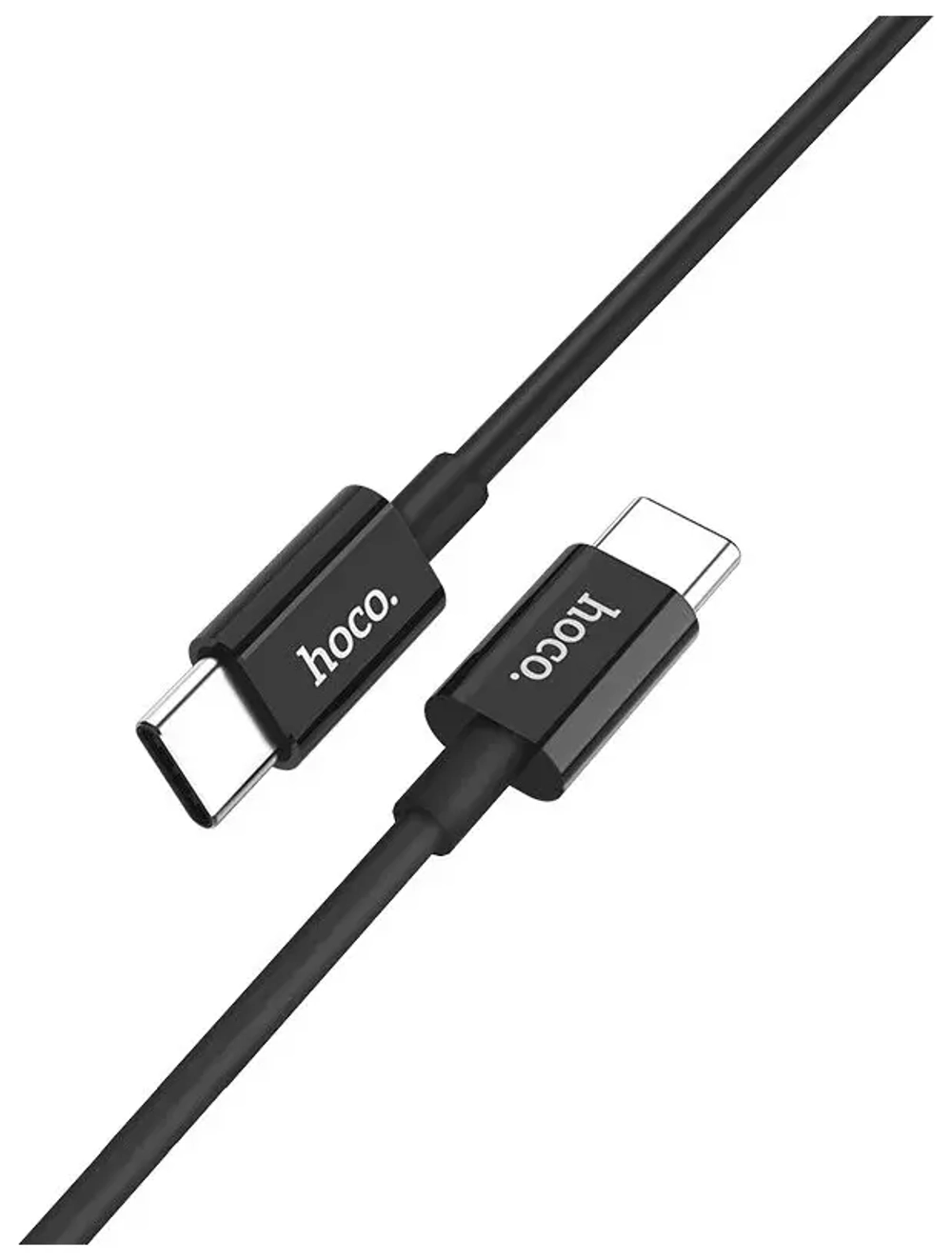 Кабель USB Type-C (m) - USB Type-C (m) Hoco X23 Skilled черный 1 метр