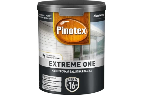 Краска для деревянных фасадов Pinotex Extreme One база BC полуматовая