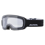 Очки горнолыжные ALPINA Nakiska Black Matt/Clear S0 (б/р)
