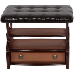 Скамья Марта с ящиком Орех Д