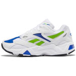 Reebok Aztrek 96 women's white, blue and green low cut