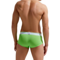 Мужские трусы хипсы зеленые GAUVINE 3000