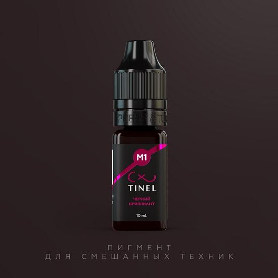 Пигмент для ручных техник, M1 "Черный бриллиант", TINEL