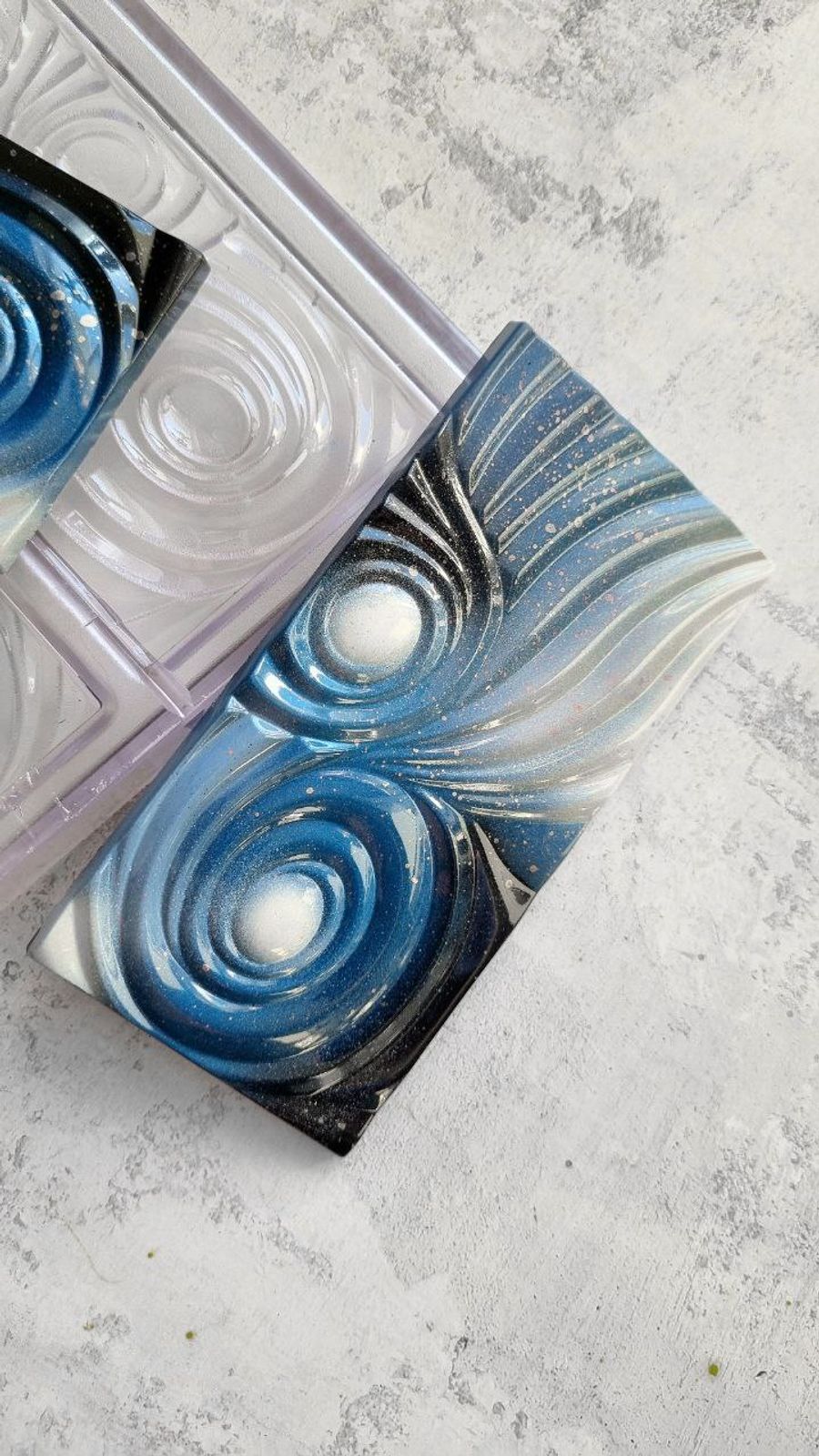 926 | Форма для шоколадных плиток "Изящность" (275*175 мм)