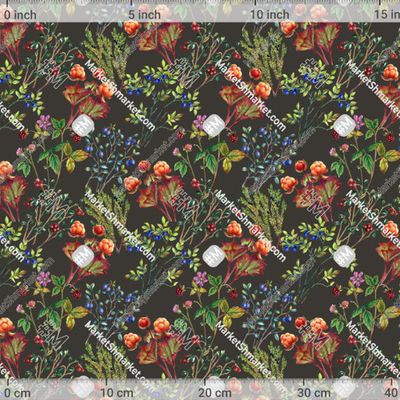 Паттерн Лесные ягоды by g.sm.art 405 DPI