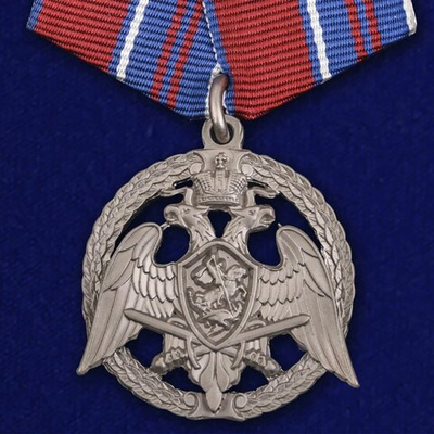 Медаль "За проявленную доблесть" 2 степени (Росгвардии) Учреждение: 22.08.2017 №1739