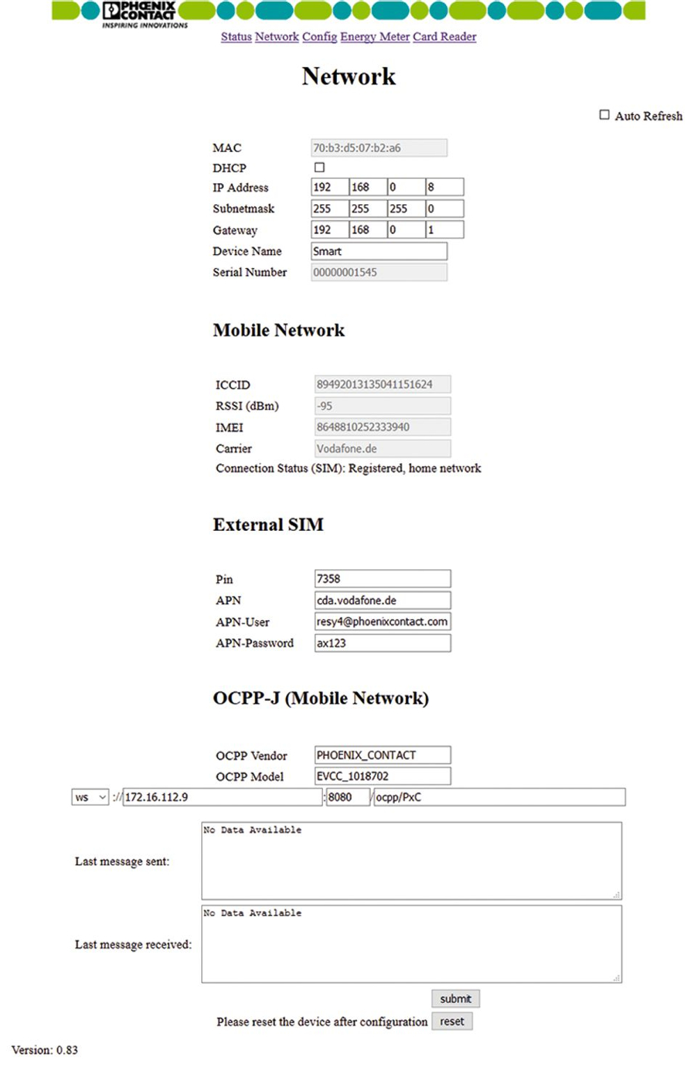1018702 - EV-CC-AC1-M3-CBC-RCM-ETH-3G - AC yправление зарядкой