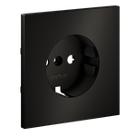 Накладка для розетки с заземлением, S70 Metal (антрацит)