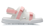 LiNing Coca sports sandals women's powder white