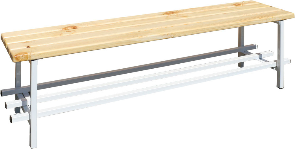 Скамья для раздевалок без спинки