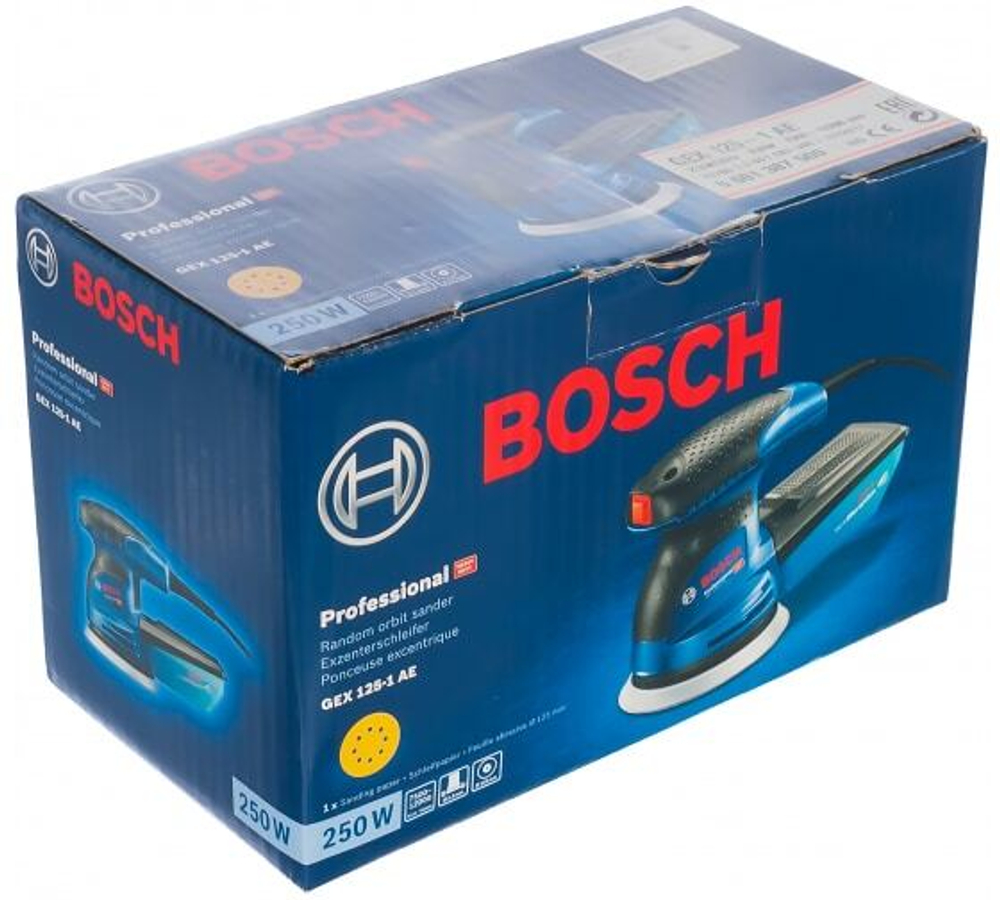 Эксцентриковая шлифмашина Bosch GEX 125-1 AE