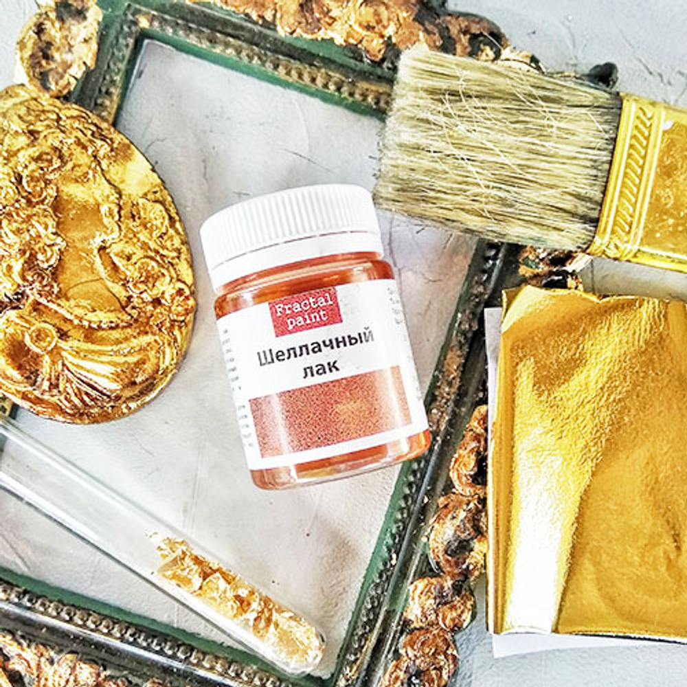 Шеллачный лак осветленный