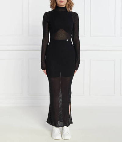 Платье CALVIN KLEIN JEANS - черный(J20J222275)