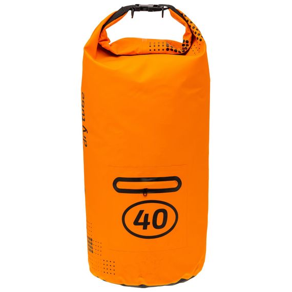 Гермомешок 40 литров оранжевый с лямкой  и карманом Marlin Dry Tube 40 L