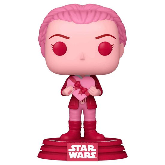 Фигурка Funko POP! Bobble Star Wars Valentines Princess Leia (589) 67613 / Фигурка Фанко ПОП! по мотивам франшизы "Звездные войны", Лея Органа