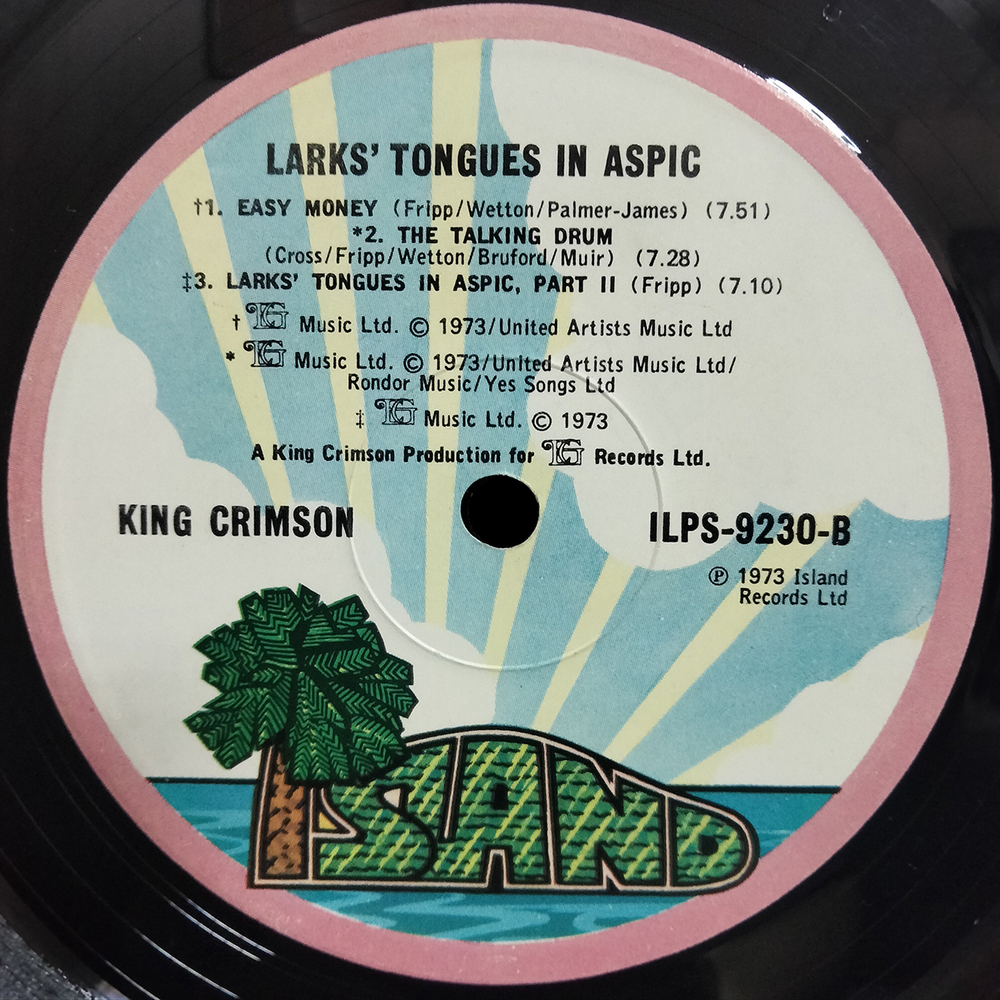 King Crimson / Larks' Tongues In Aspic (LP)