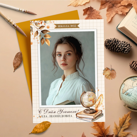 PSD-Рамка "Учитель"