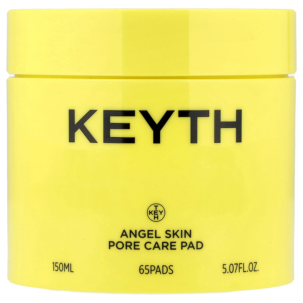 KEYTH, Trued Angel, диски для ухода за порами кожи, 65 шт., 150 мл (5,07 жидк. унции)