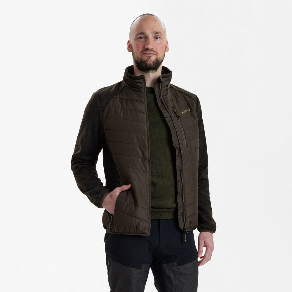 Куртка Deerhunter Moor Padded with knit (571 Brown Leaf)