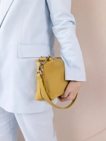 Сумка через плечо маленькая клатч натуральная кожа