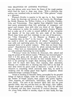 Drawings of Watteau | Octave Uzanne