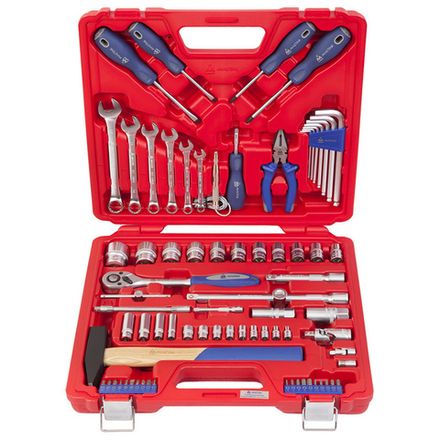 Цена на МАСТАК (0-077C) Набор инструментов универсальный, 77 предметов