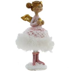GAEM Фигурка декоративная "Ангел", L7 W7 H10,5 см, 2в.