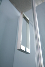 Душевой уголок Cezares Slider 90x80 SLIDER-AH-2-70/80-80/90-GRIGIO-Cr профиль Хром стекло серое