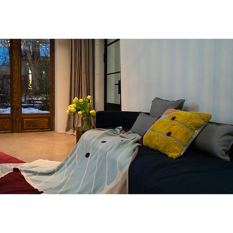 Наволочка декоративная 45х45см Tkano Terra Tea plantation горчичная