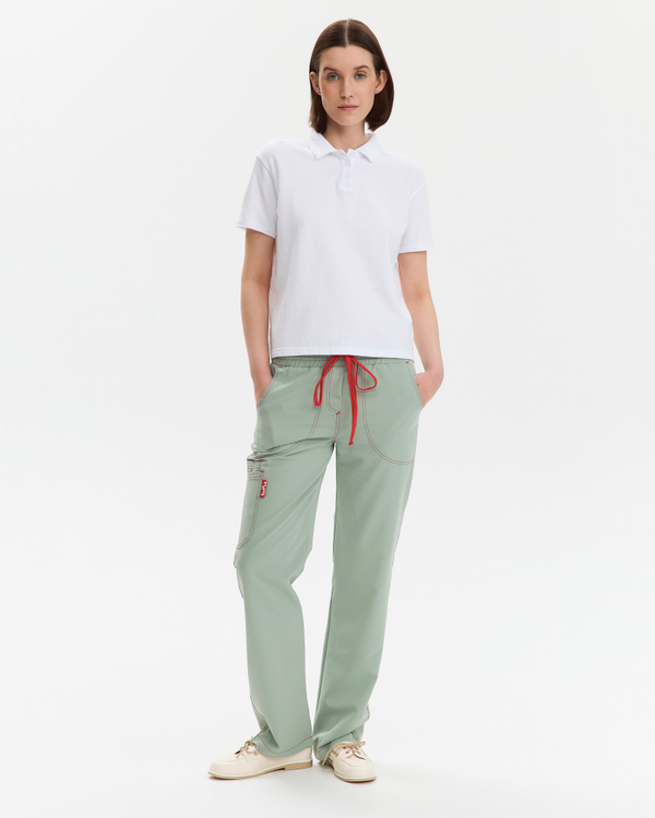 Брюки медицинские женские Лаконико, шалфей