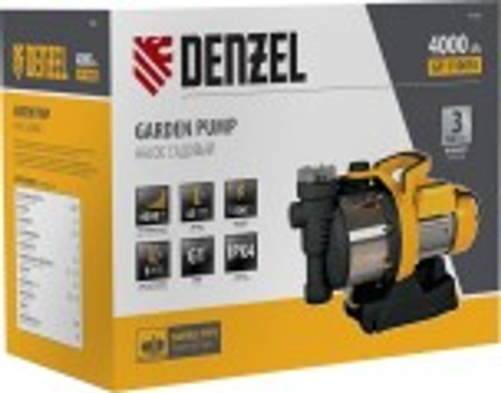 Насос поверхностный Denzel GP1100SS 97305