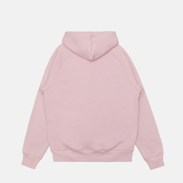 Толстовка мужская Carhartt WIP Hooded Chase Sweatshirt артикул:I033661_glassy_pink - купить в магазине Дайс