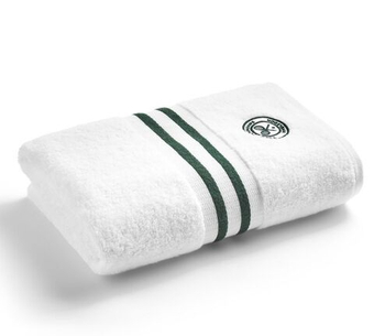 Полотенце теннисное Wimbledon Baseline Полотенце теннисное Set - white/green