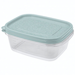 Комплект контейнеров "арт-декор" 1,25л (светло-голубой)