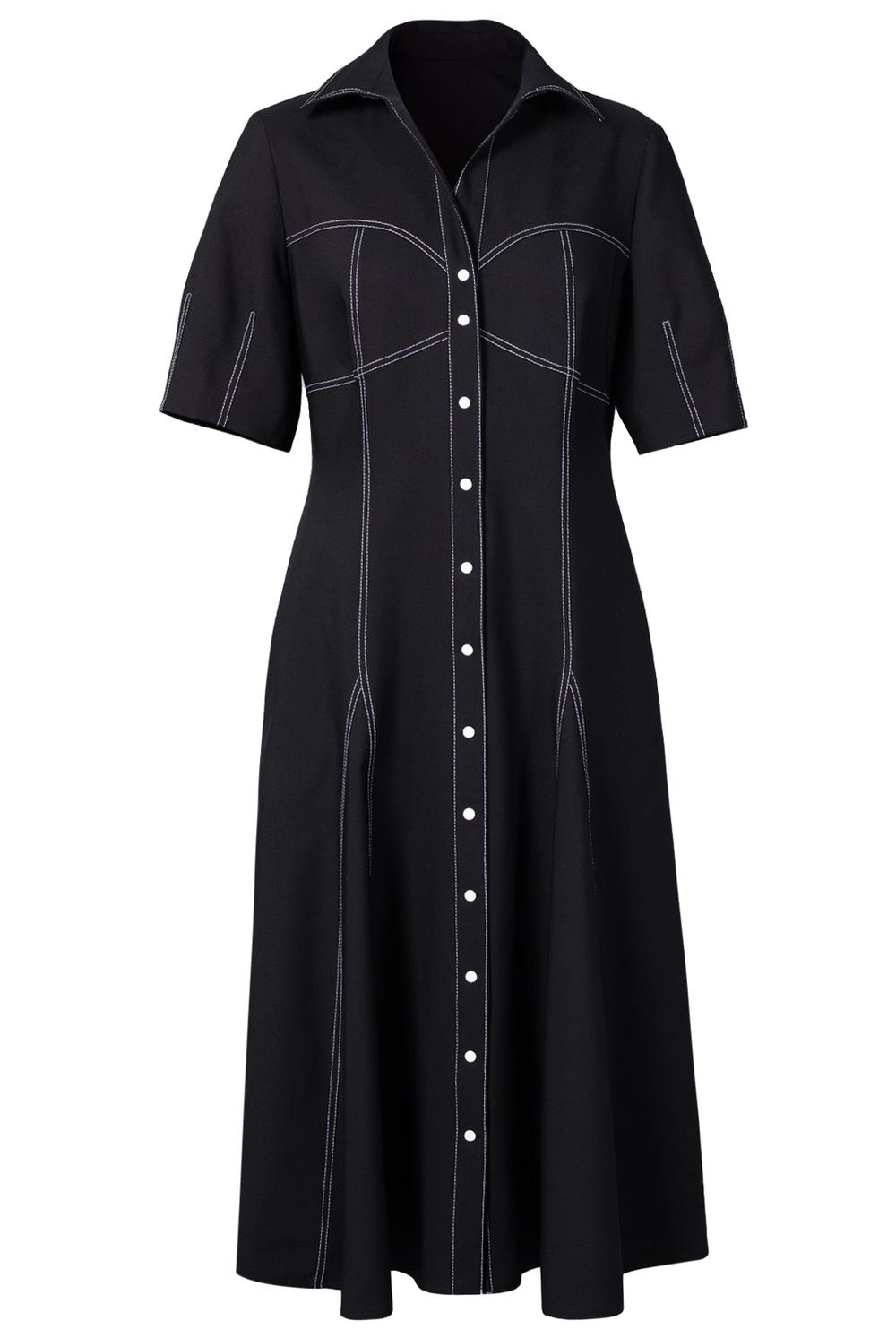 Платье женское 3964АП, черный #429Ч053964АП