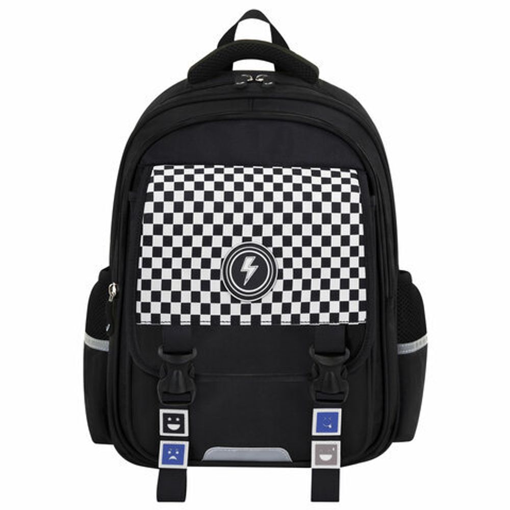 Рюкзак BRAUBERG SNAP, 2 отделения, 3 кармана, "Stylish checks", 39х28х16 см, 273130