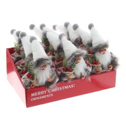 GAEM Дед Мороз подвесной, L11 W6 H19 см (полка 14 см.)