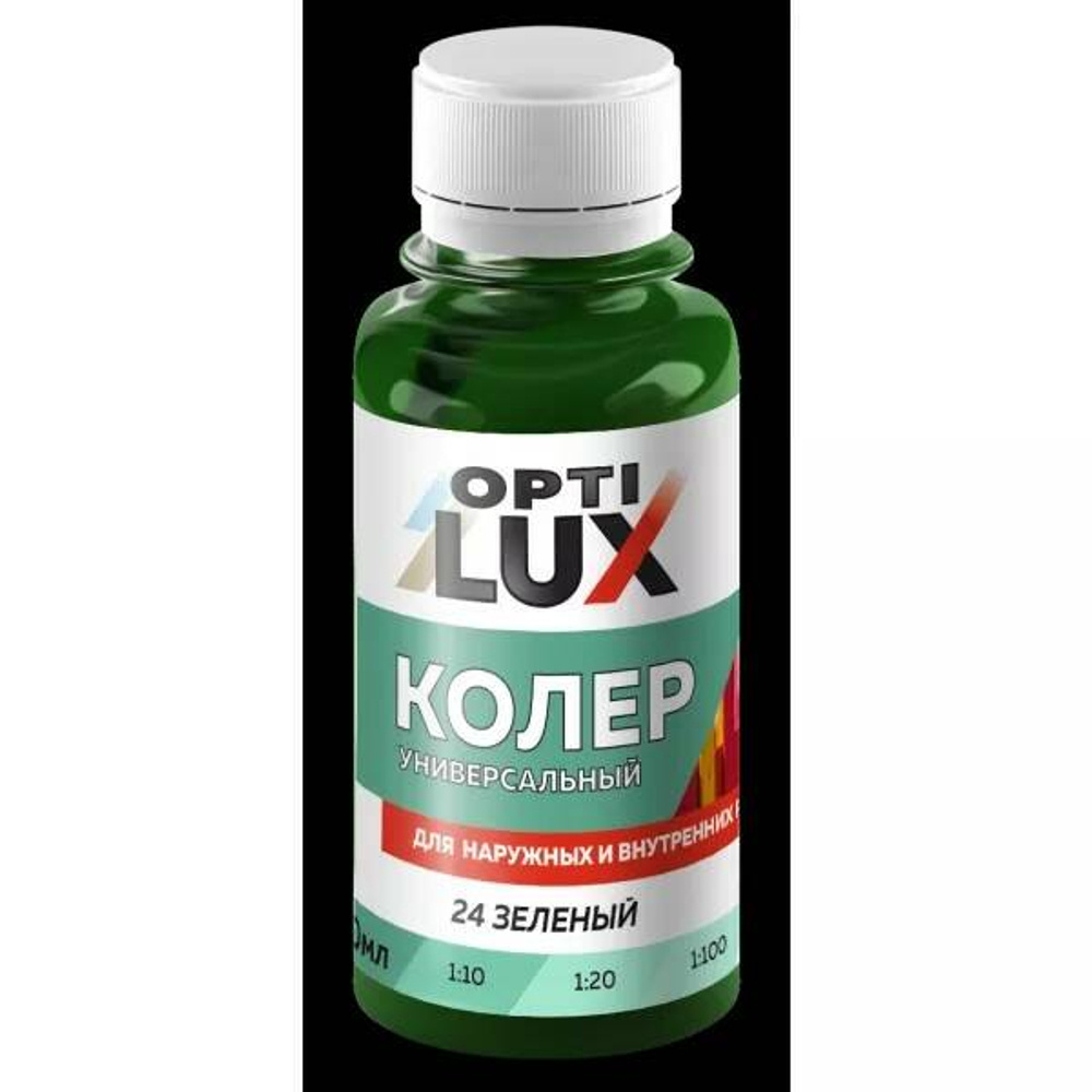Колер универсальный Optilux 24 зеленый (0,1л)