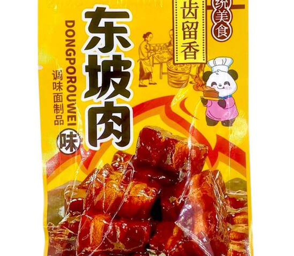 Соевая закуска "Dong Porouwer" со вкусом свинины 22 гр