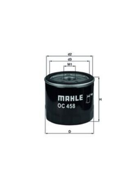 MAHLE - OC458-MAH - Oil Filter