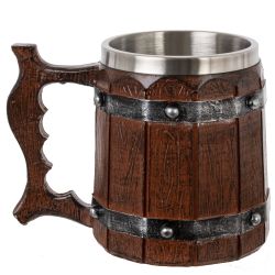 GAEM Кружка "Бочка", 450 мл, L14,5 W10,5 H11,5 см