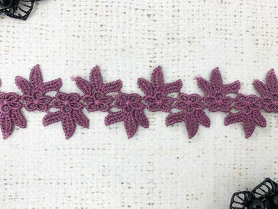 Кружево плетеное, ш. 3,5 см.