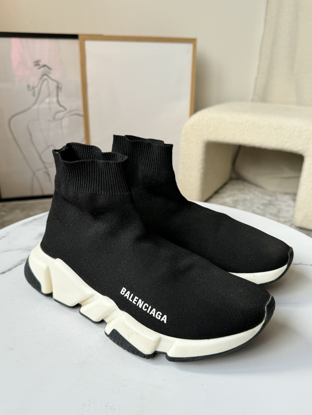 Текстильные кроссовки Balenciaga, 38