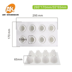 Силиконовая форма "Клубника" MCM-137, Китай