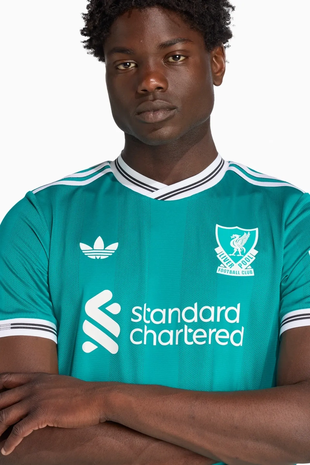 Футболка adidas Liverpool FC 25/26 3rd Authentic - бирюзовый