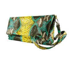 Клатч из кожи питона CL-135