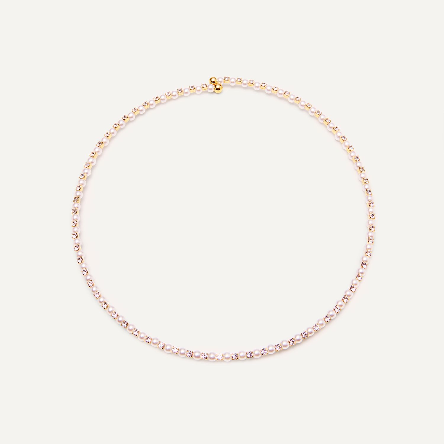 Колье Pearly Round Necklace