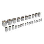 Набор инструментов, 1/2", 1/4", CrV, пластиковый кейс 98 предметов Stels