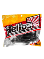 Виброхвост Helios Catcher 3,55"/9 см Black & Pearl 5шт. (HS-2-028)