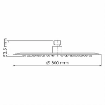 Душевая система WasserKRAFT Weida 3100 SET2840 хром